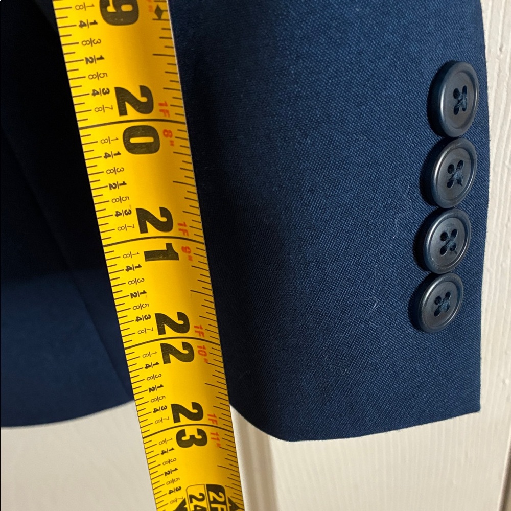 Adolfo Dark Blue Men's Blazer - Picture 6 of 9